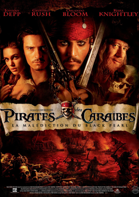 Affiche du film Pirates des Caraibes
