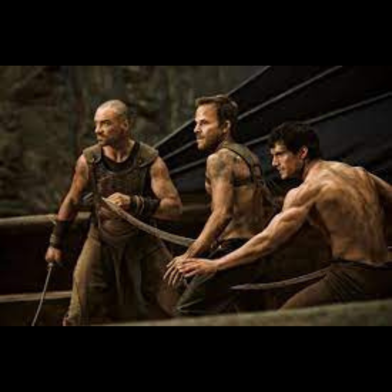 Immo3 Photo du film Immortals on y voit des combattants portant des sabres comme ceux proposé sur cette page. Objet de collection. Accessoire de film original.