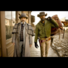 Photo du film Django unchained. On vois Christoph Waltz et Jamie Foxx