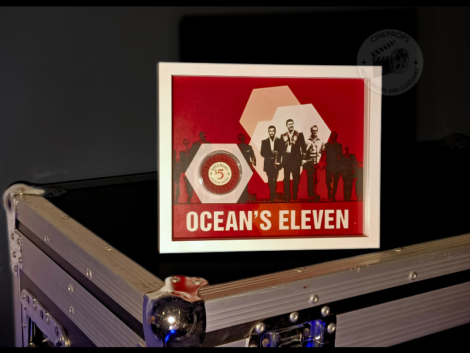 Movie props original objet de film authentique photo produit jeton du Bellagio film Ocean Eleven