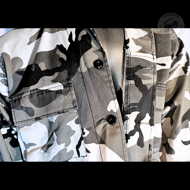 costume V for Vendetta Movie props original objet de film authentique photo details produit uniforme militaire costume film V for Vendetta