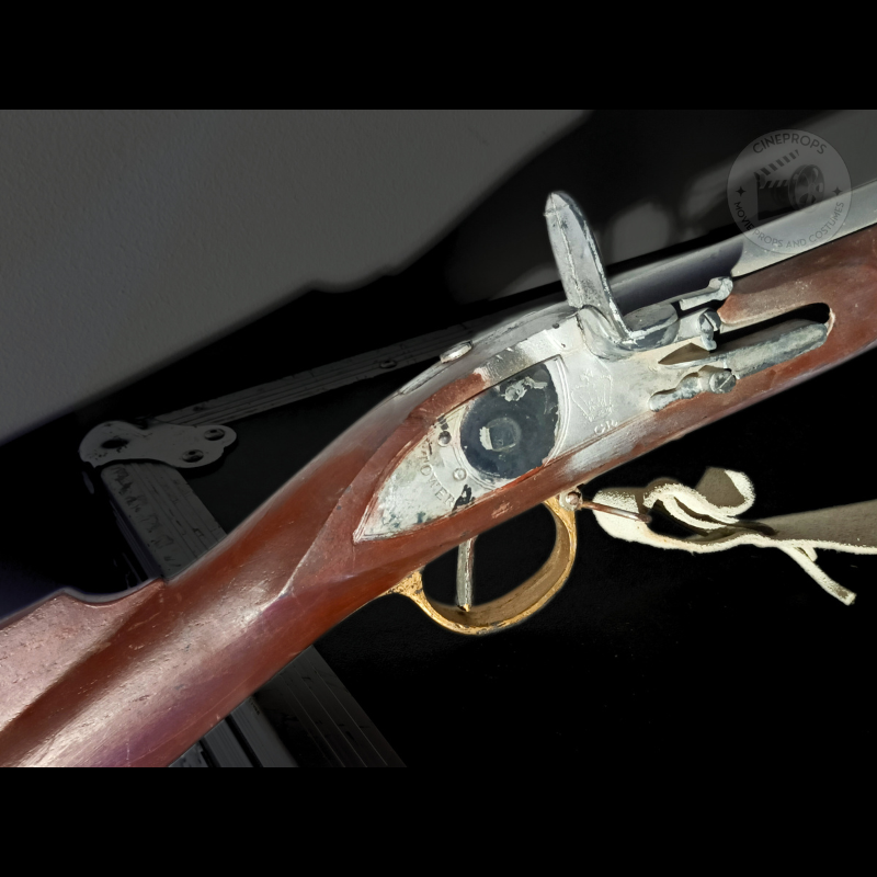 83 Photo objet cineprops original. Movie props. objet de film. Cinéma. Le Dernier Samurai fusil. Tom Cruise Last SAMURAI RIFLE;