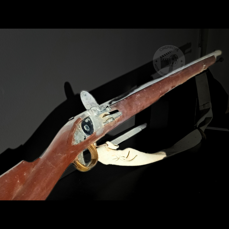 84 Photo objet cineprops original. Movie props. objet de film. Cinéma. Le Dernier Samurai fusil. Tom Cruise Last SAMURAI RIFLE;