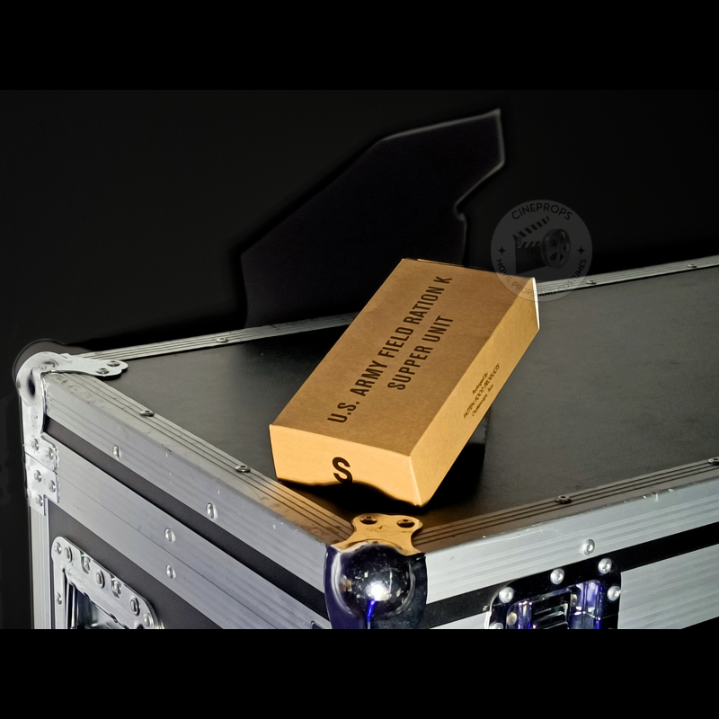 87 Movie props original objet de film authentique Fury ration brad pitt