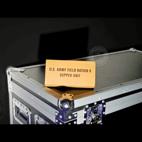 Movie props original objet de film authentique Fury ration brad pitt