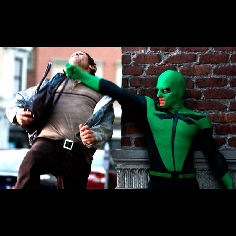 Photo film superhero movie objet de film movie props Leslie Nielsen