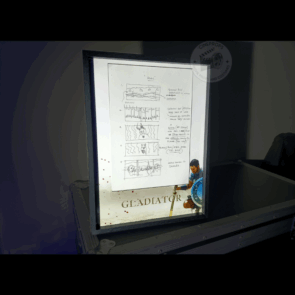 Movie props Gladiator storyboard objet de film original Maximus cinema