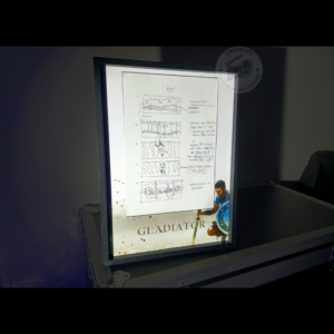 Movie props Gladiator storyboard objet de film original Maximus cinema