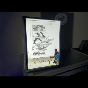 Movie props Gladiator storyboard objet de film original Maximus