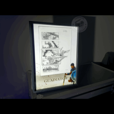 Movie props Gladiator storyboard objet de film original Maximus