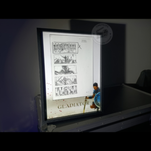 Movie props Gladiator storyboard objet de film original Maximus