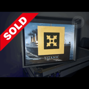 movie props Titanic objet de film original