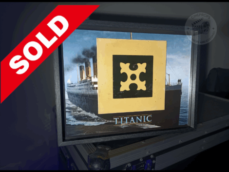 movie props Titanic objet de film original