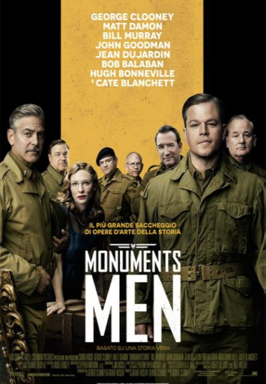Affiches site CineProps (4) Monuments Men original movie props objet de film cinéma