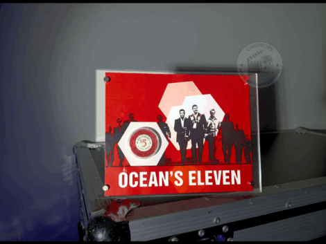 Movie props original objet de film authentique photo produit jeton du Bellagio film Ocean Eleven