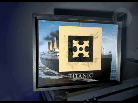 movie props Titanic objet de film original