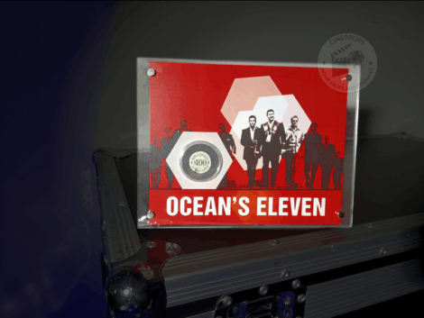 Movie props original objet de film authentique photo produit jeton du Bellagio film Ocean Eleven