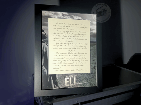 Le livre d'eli movie objet de film book of eli movie props