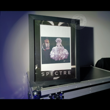 Photo objet de film cineprops original. Movie props 007 Spectre Craig James Bond