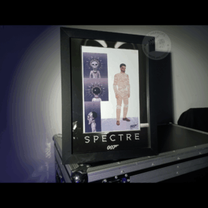 Photo objet de film cineprops original. Movie props 007 Spectre Craig James Bond