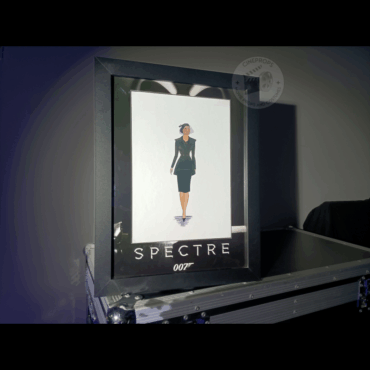 Photo objet de film cineprops original. Movie props 007 Spectre Craig James Bond