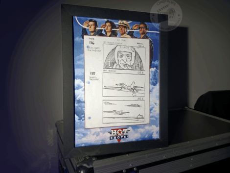 Photo objet de film cineprops original. Movie props. Cinéma. Hot shots