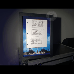 Photo objet de film cineprops original. Movie props. Cinéma. Waterworld