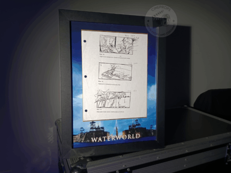 Photo objet de film cineprops original. Movie props. Cinéma. Waterworld