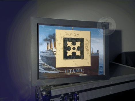 movie props Titanic objet de film original