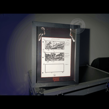 Photo objet de film cineprops original. Movie props Freddy Vs Jason Cinéma