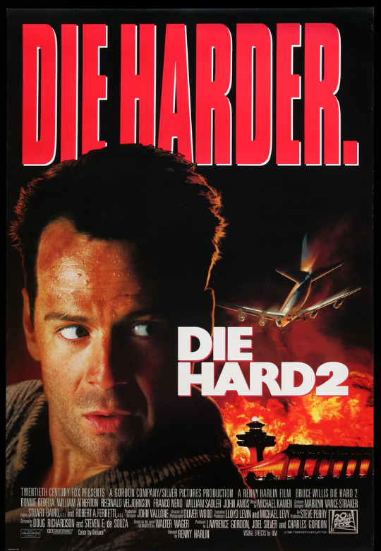 Affiches site CineProps (1) Original screen used movie props Die Hard 2 objets de film original Bruce Willis