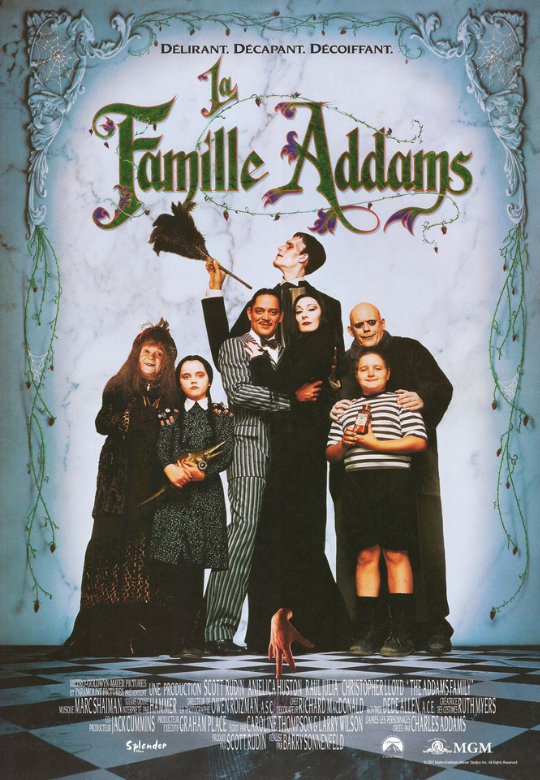 Original screen used movie props Addams family objets de film original famille addams