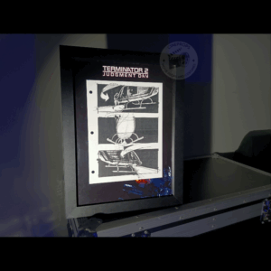 Movie props Terminator storyboard objet de film original cinema