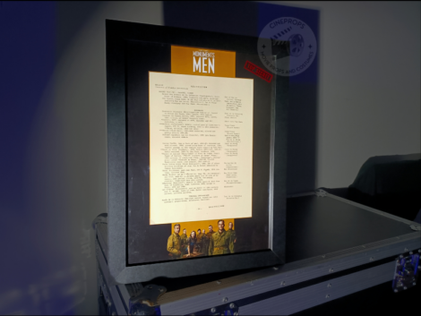 screen used Movie props Monuments Men accessoire objet de film original clooney cinema