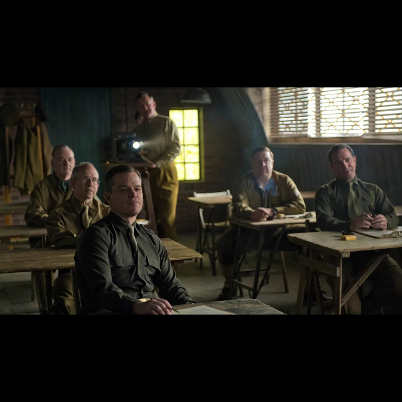 Photos film (13) screen used Movie props Monuments Men accessoire objet de film original clooney cinema