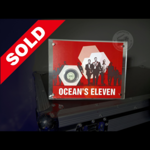 Movie props original objet de film authentique photo produit jeton du Bellagio film Ocean Eleven