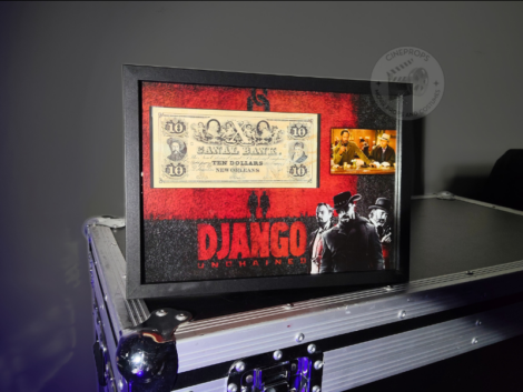 objet de film original Django Unchained screen used Movie props cineprops cinéma