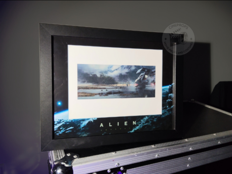 objet de film original Alien Covenant screen used Movie props cineprops cinéma