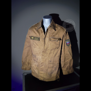 objet de film original Resident Evil zombie veste costume jacket screen used Movie props cineprops cinéma