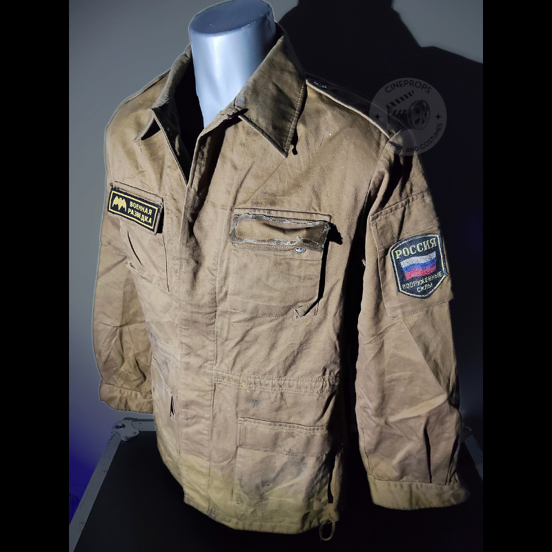 objet de film original Resident Evil zombie veste costume jacket screen used Movie props cineprops cinéma